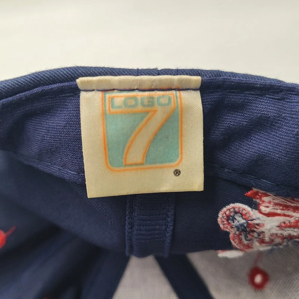 Vintage Cleveland Indians Hat Snapback Logo 7‎ Chief Wahoo 1994 Inaugural Season